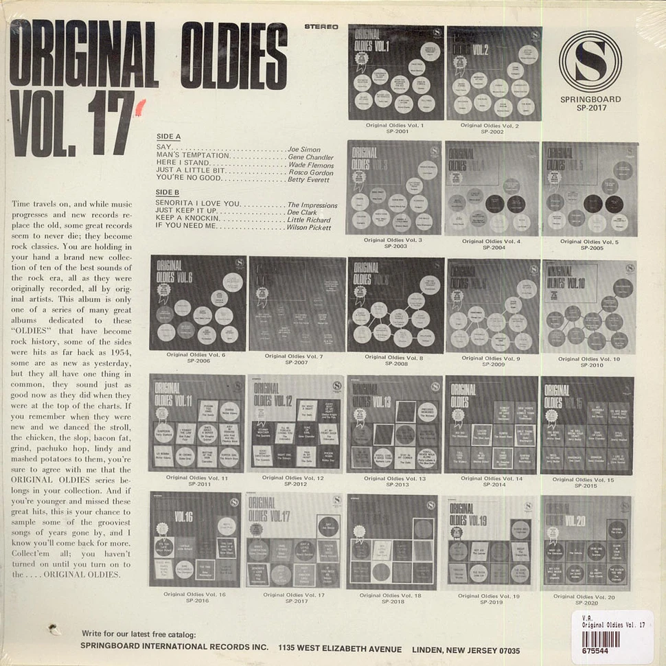 V.A. - Original Oldies Vol. 17