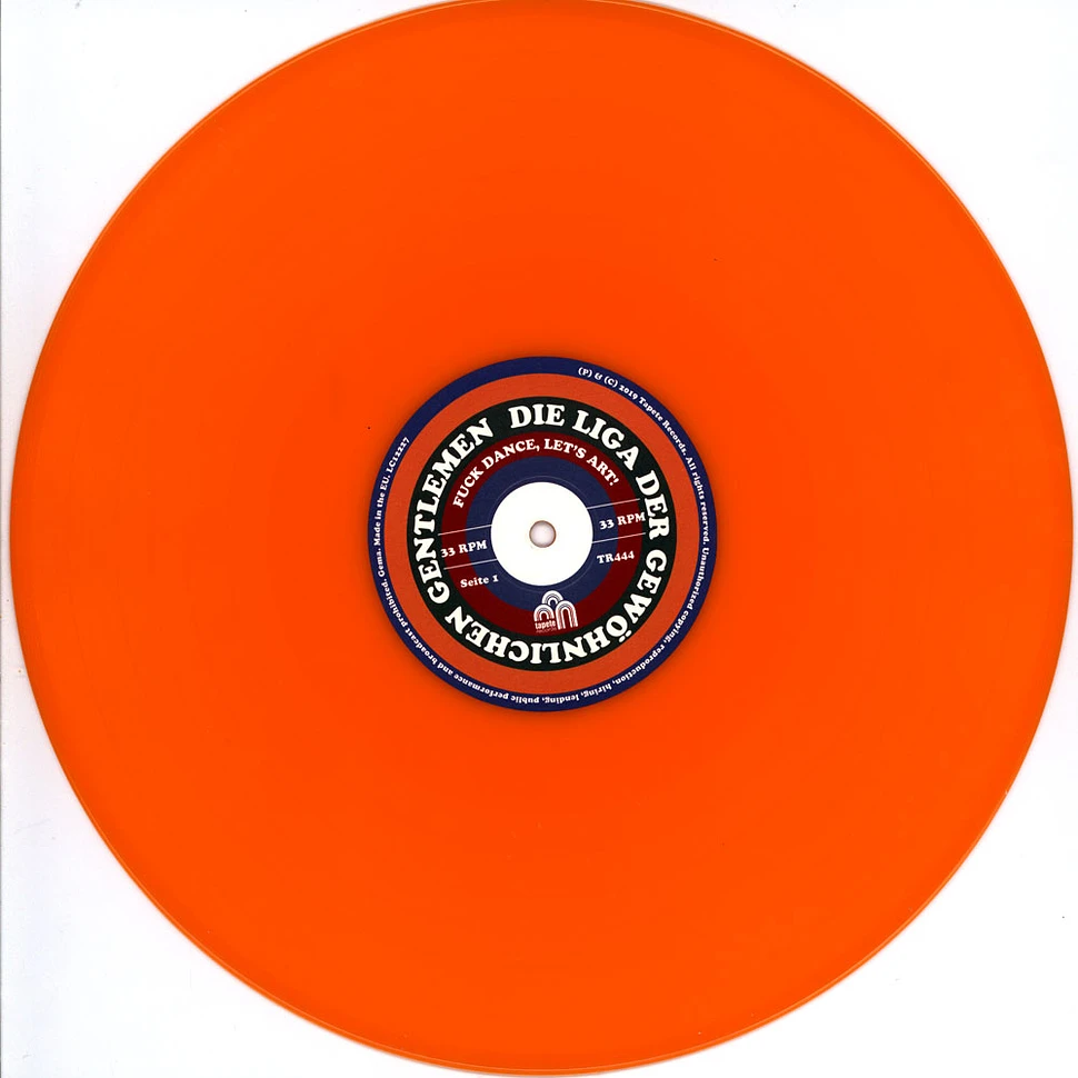 Die Liga Der Gewöhnlichen Gentlemen - Fuck Dance, Let's Art Colored Vinyl Edition