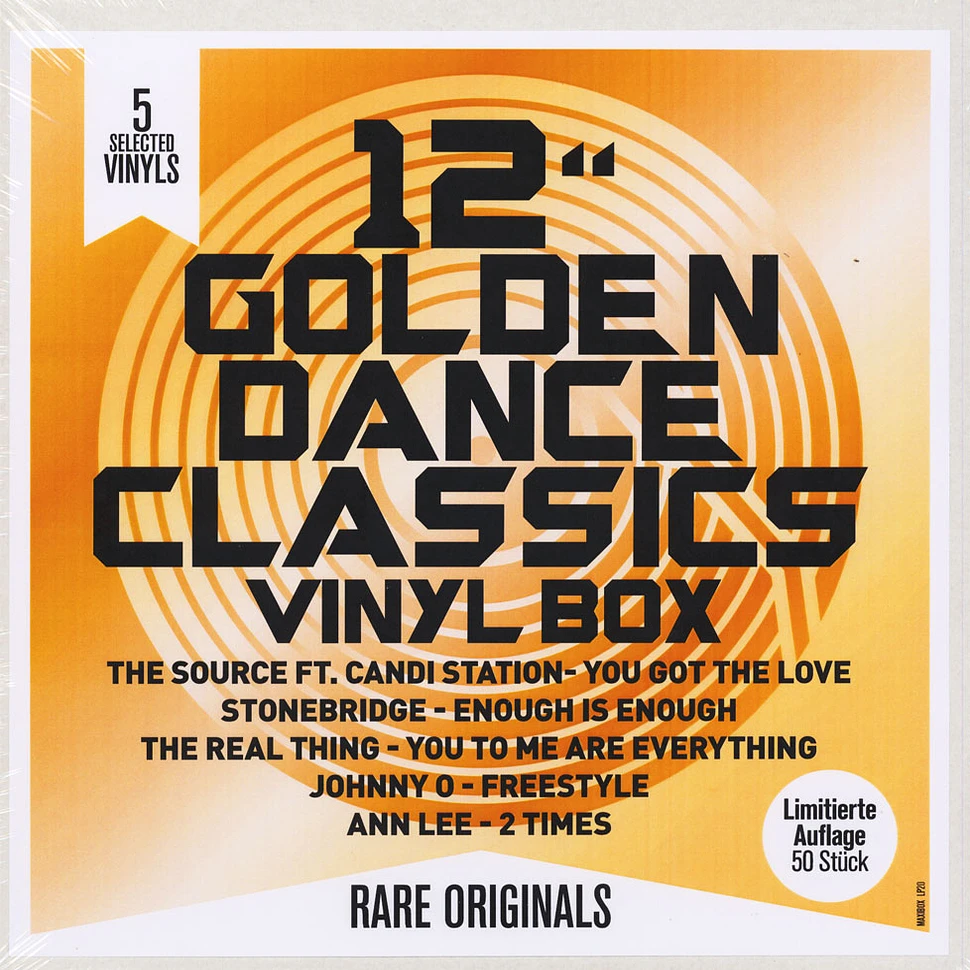 V.A. - 12 Collector's Vinyl Box Golden Dance Classics