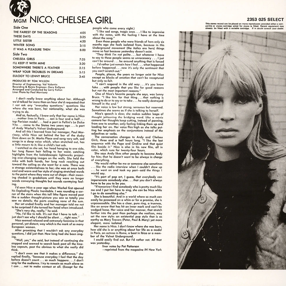 Nico - Chelsea Girl