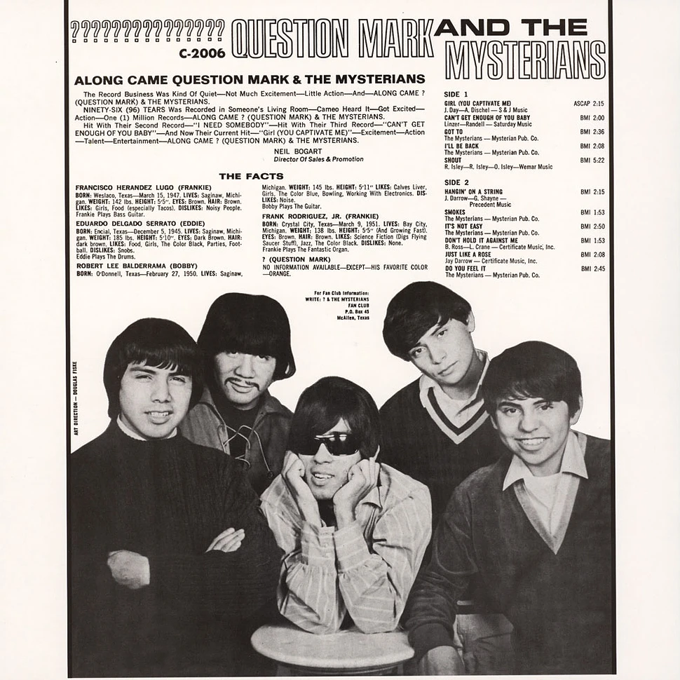 Question Mark & The Mysterians - Action