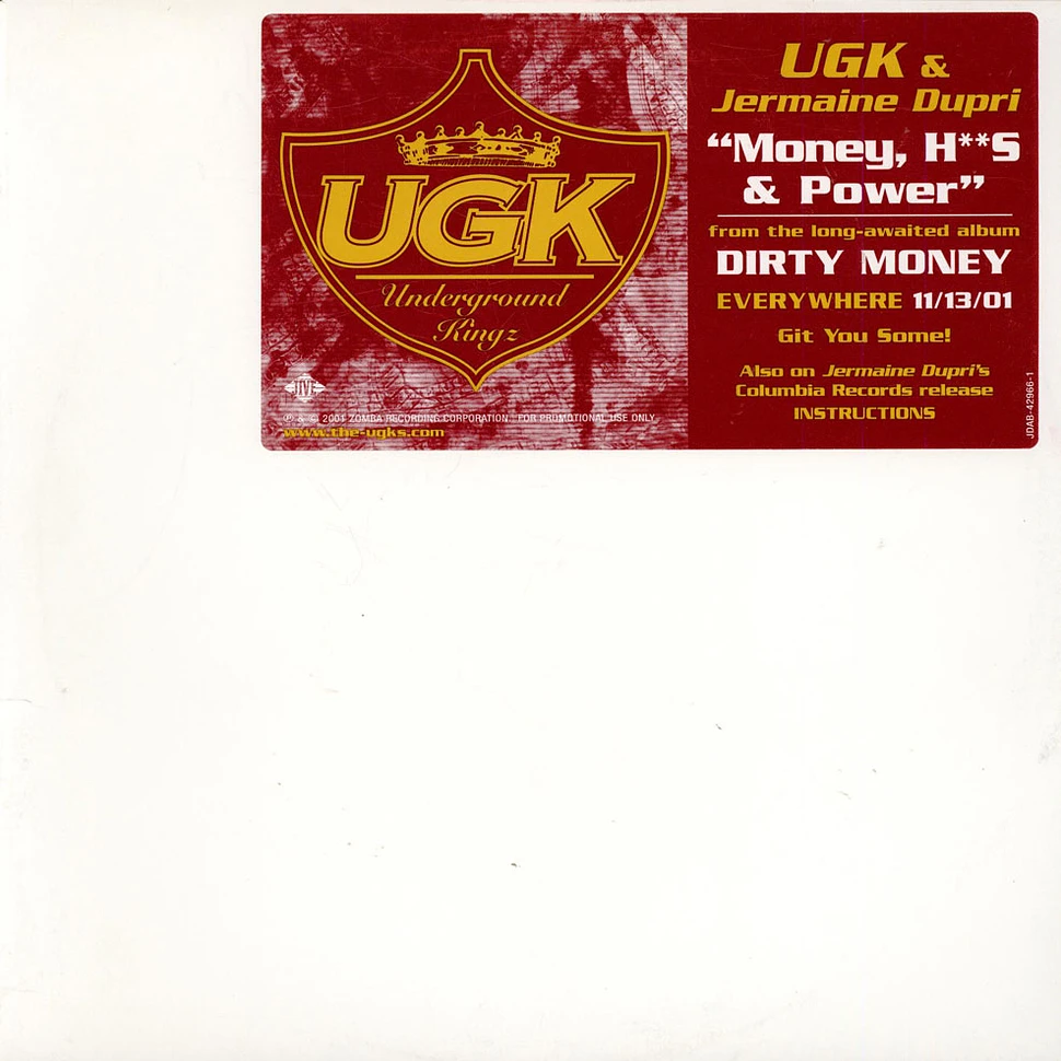 UGK & Jermaine Dupri - Money, H**s & Power
