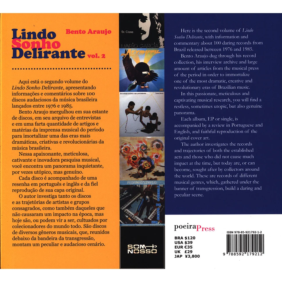 Bento Araujo - Lindo Sonho Delirante Volume 2: 100 Daring Records From Brazil (1976-1985)