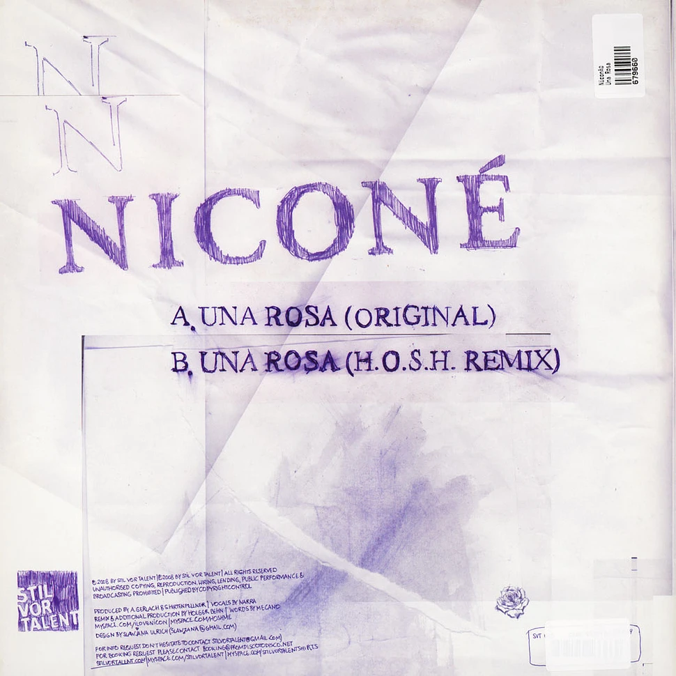 Nicone - Una Rosa