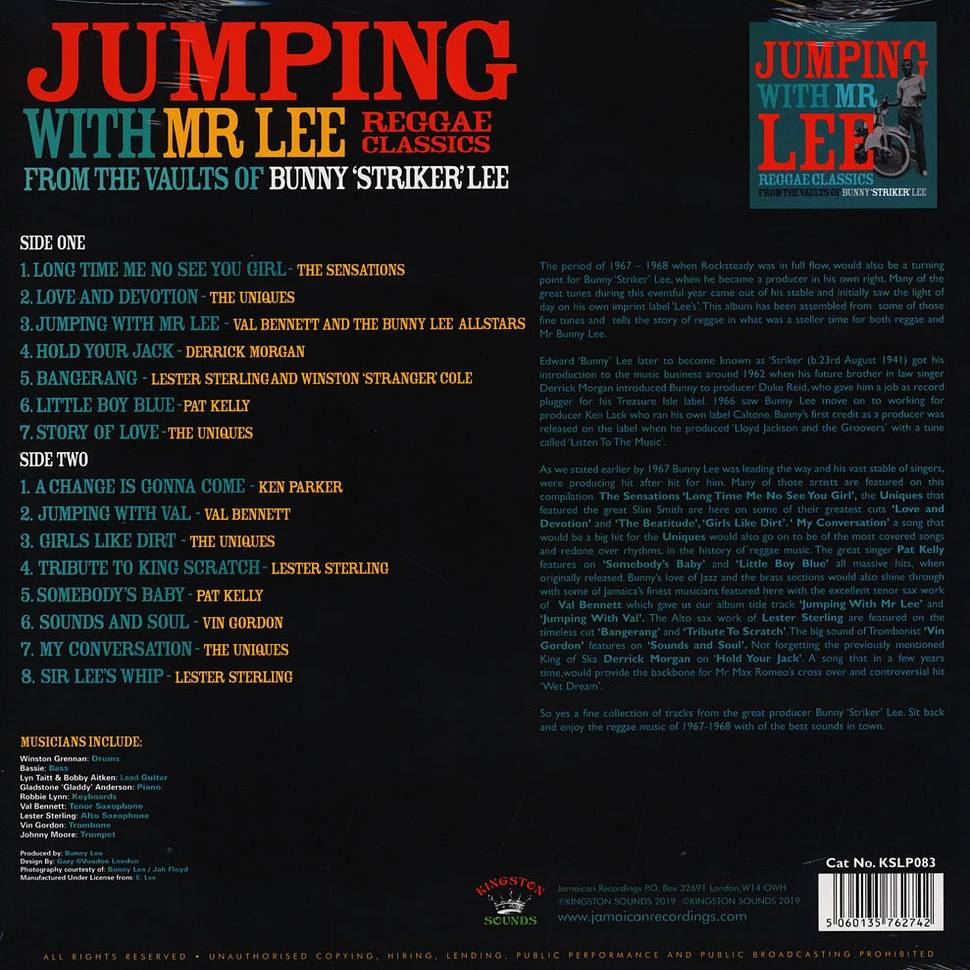 V.A. - Jumping With Mr Lee: Reggae Classics From The Vault Of Bunny "Striker" Lee