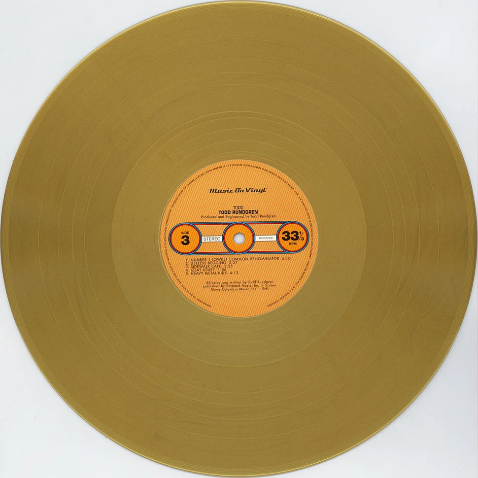 Todd Rundgren - Todd Colored Vinyl Edition