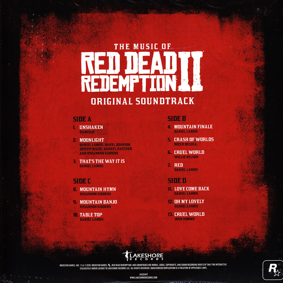 V.A. - OST The Music Of Red Dead Redemption 2 Colored Vinyl Edition