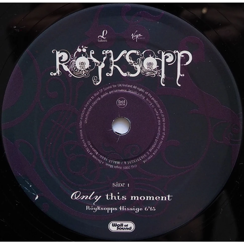 Röyksopp - Only This Moment