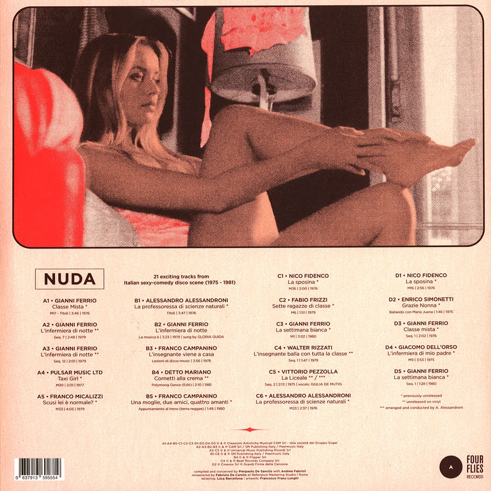 V.A. - Nuda - 21 Exciting Cuts From Italian Sexy-Comedy Disco Scene 1975-1981