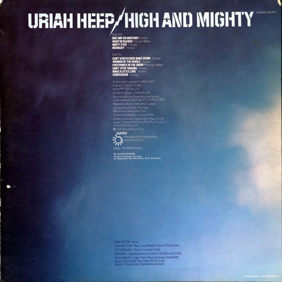 Uriah Heep - High And Mighty