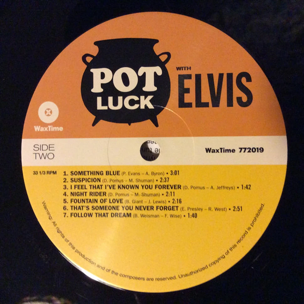 Elvis Presley - Pot Luck