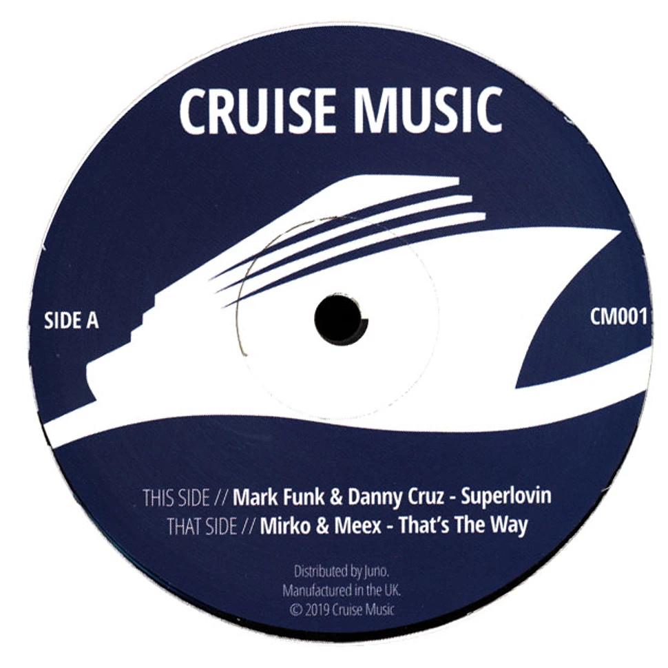 Mark Funk, Danny Cruz, Mirko & Meex - Cruise Music Vinyl Jams Volume 1