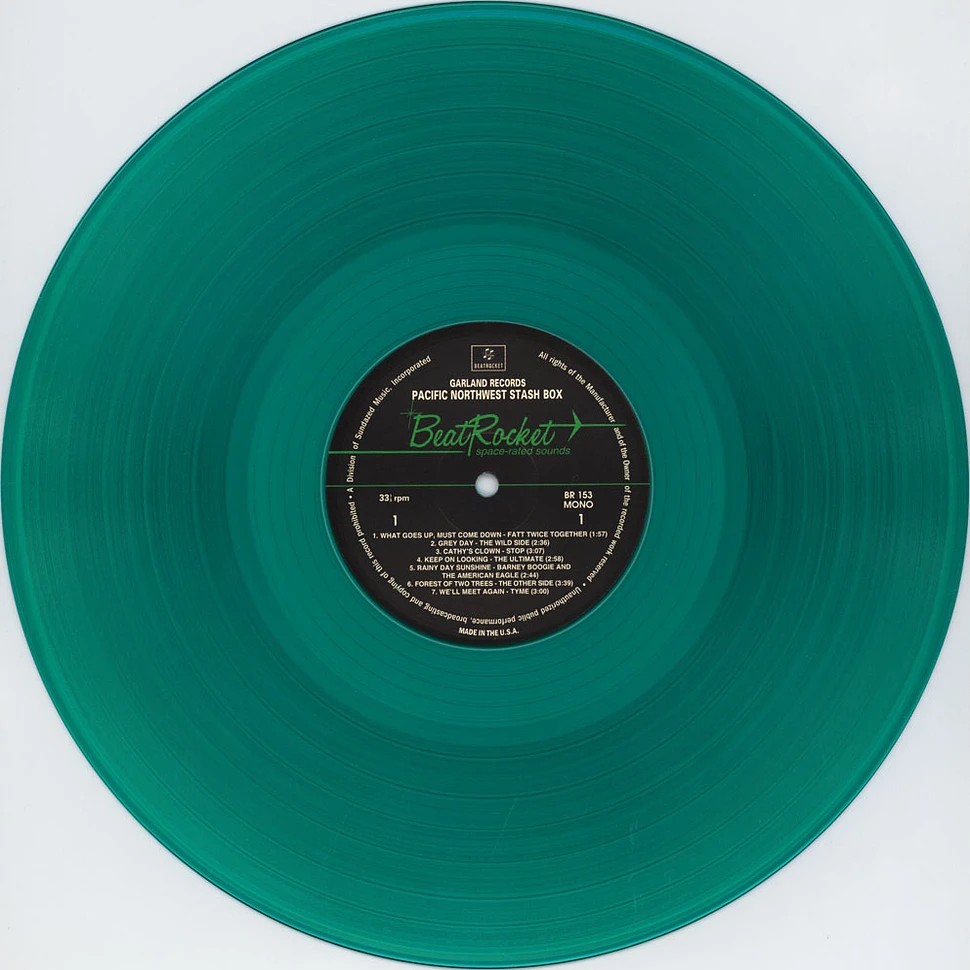Garland Records - Pacific Northwest Stash Box Green Vinyl Edition
