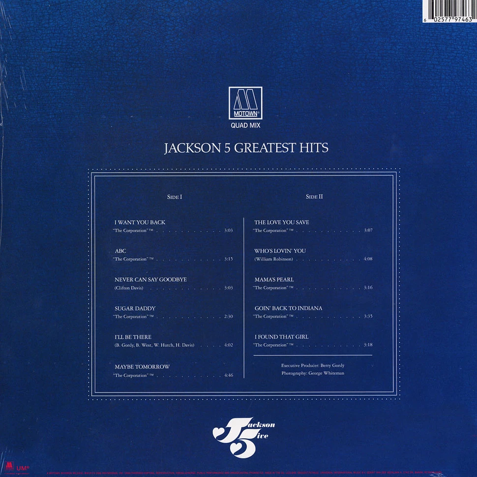 Jackson 5 - Greatest Hits Quadraphonic Mix Edition