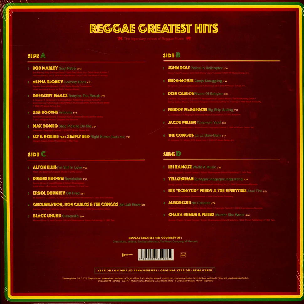 V.A. - Reggae Greatest Hits
