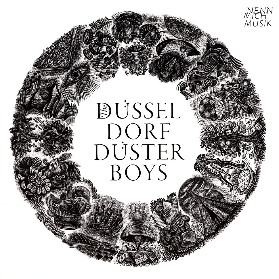 The Düsseldorf Düsterboys - Nenn Mich Musik HHV Exclusive Limited Marbled Pink Vinyl Edition