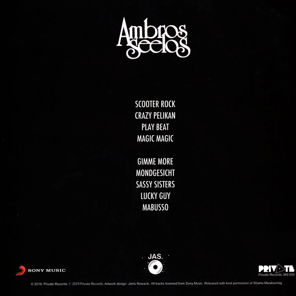 Ambros Seelos - LP 1 The Rare Music Productions Multicolored Vinyl Edition