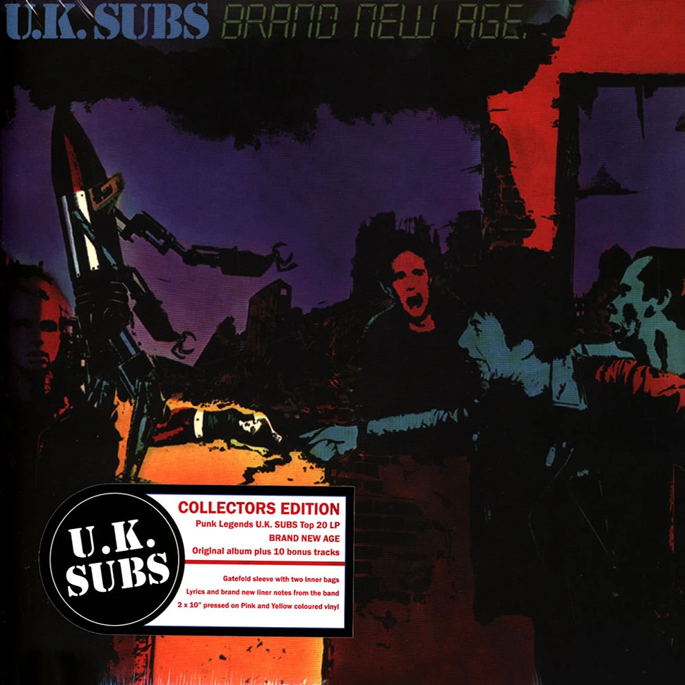 UK Subs - Brand New Age Yellow Vinyl Edition