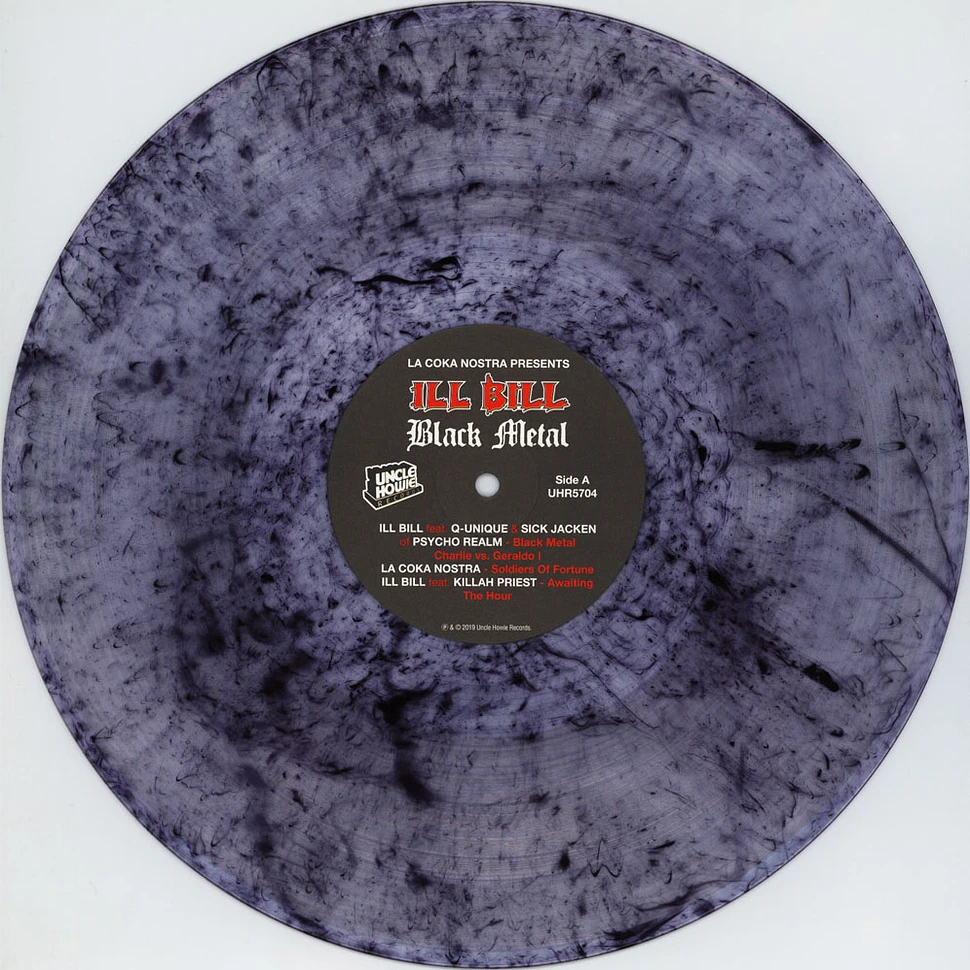 Ill Bill - Black Metal Smoke Clear Vinyl Edition