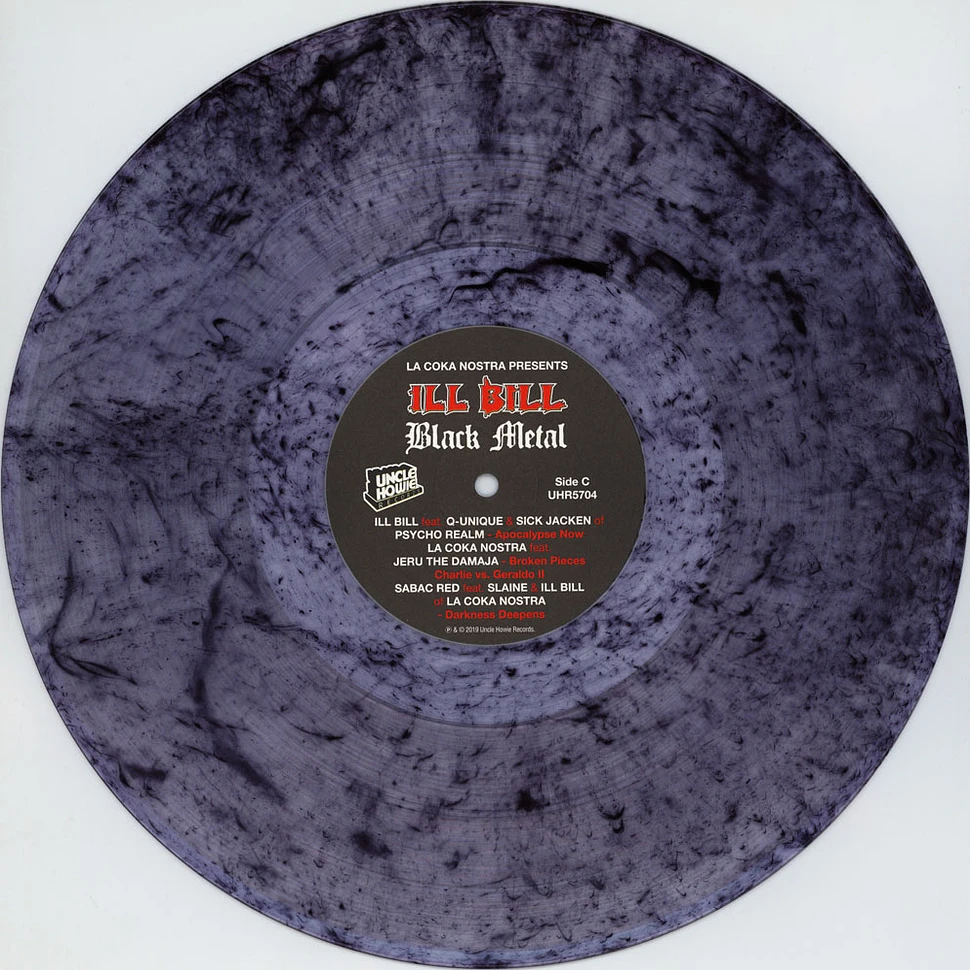 Ill Bill - Black Metal Smoke Clear Vinyl Edition