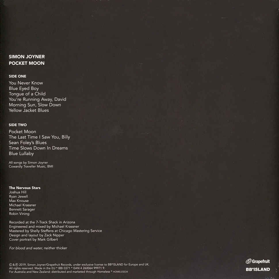 Simon Joyner - Pocket Moon Colored Vinyl Edition