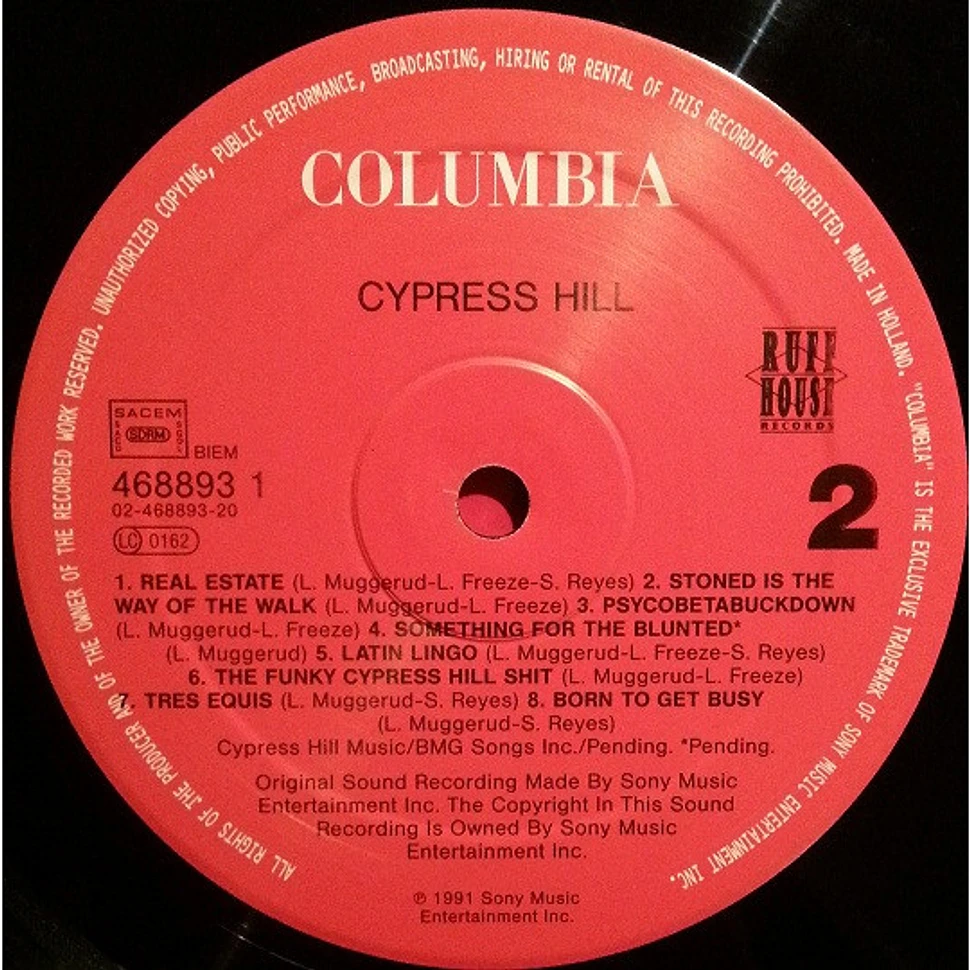 Cypress Hill - Cypress Hill