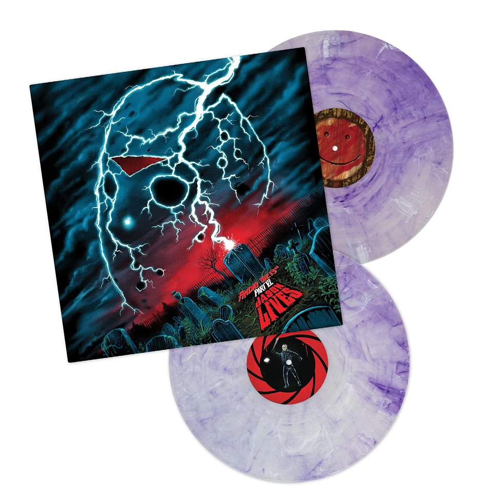 Harry Manfredini - OST Friday The 13th Part 6 Jason Lives Purple Marbled Vinyl Edition