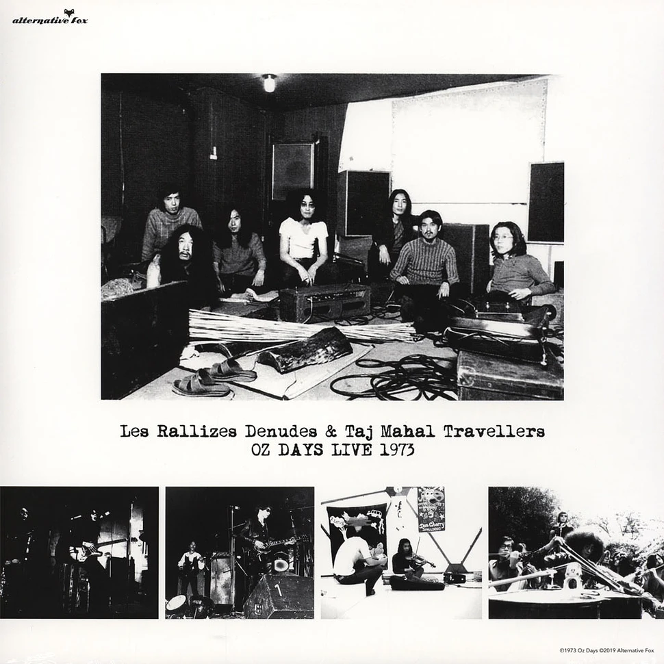 Les Rallizes Denudes & Taj Mahal Travellers - Oz Days Live 1973