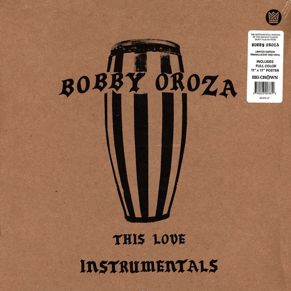 Bobby Oroza - This Love Instrumentals