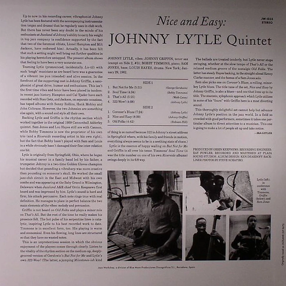 Johnny Lytle - Nice And Easy