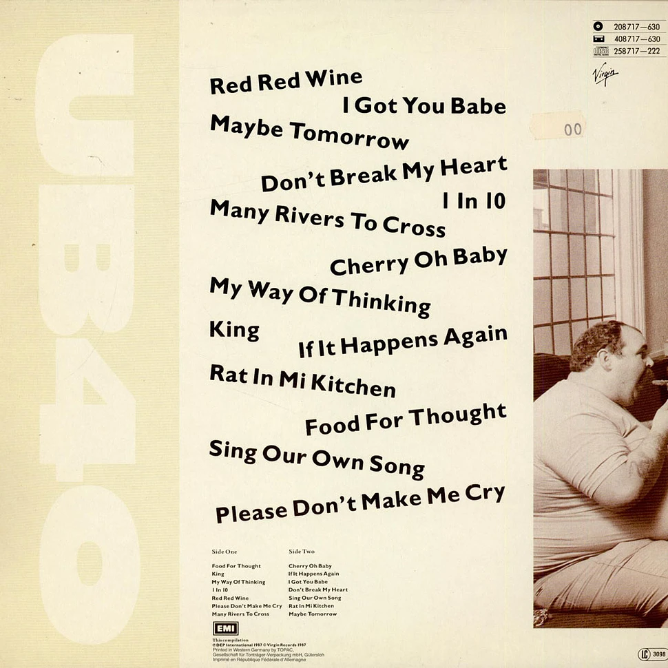 UB40 - The Best Of UB40 - Volume One
