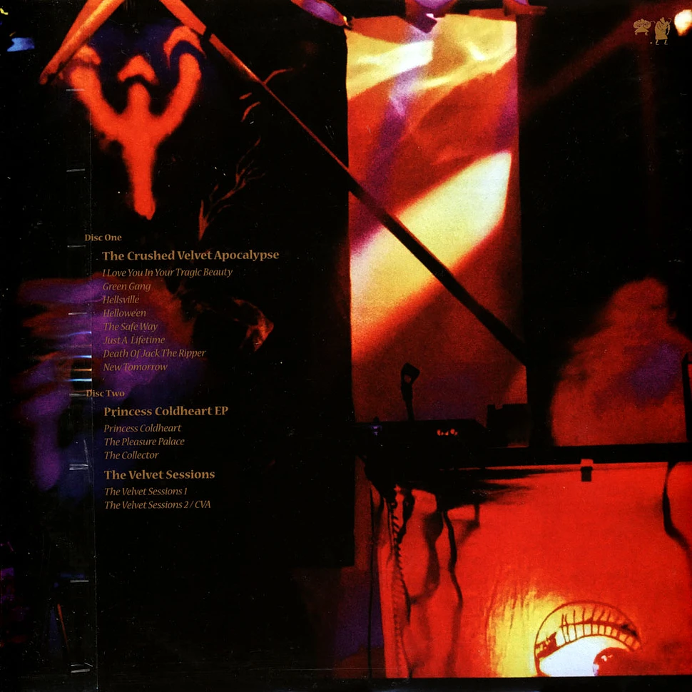 Legendary Pink Dots - The Crushed Velvet Apocalypse - 30th Anniversary Black Vinyl Edition