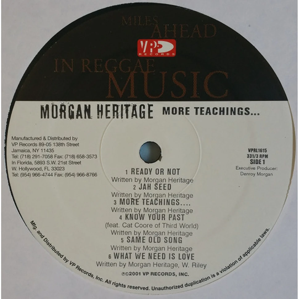 Morgan Heritage - More Teachings...