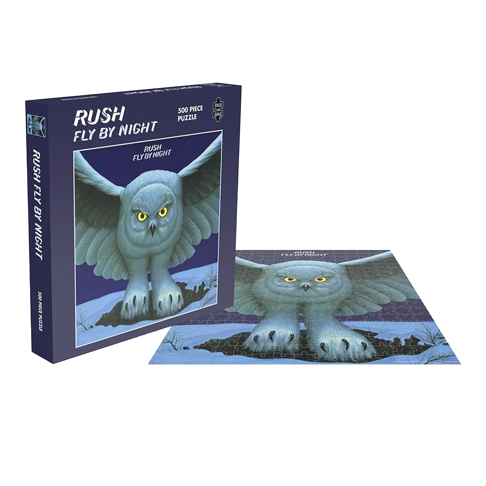 Rush - Fly By Night (500 Piece Jigsaw Puzzle)
