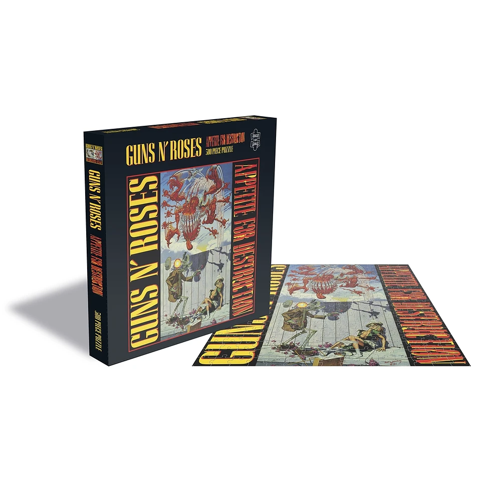 Guns N' Roses - Appetite For Destruction 1 (500 Piece Jigsaw Puzzle)