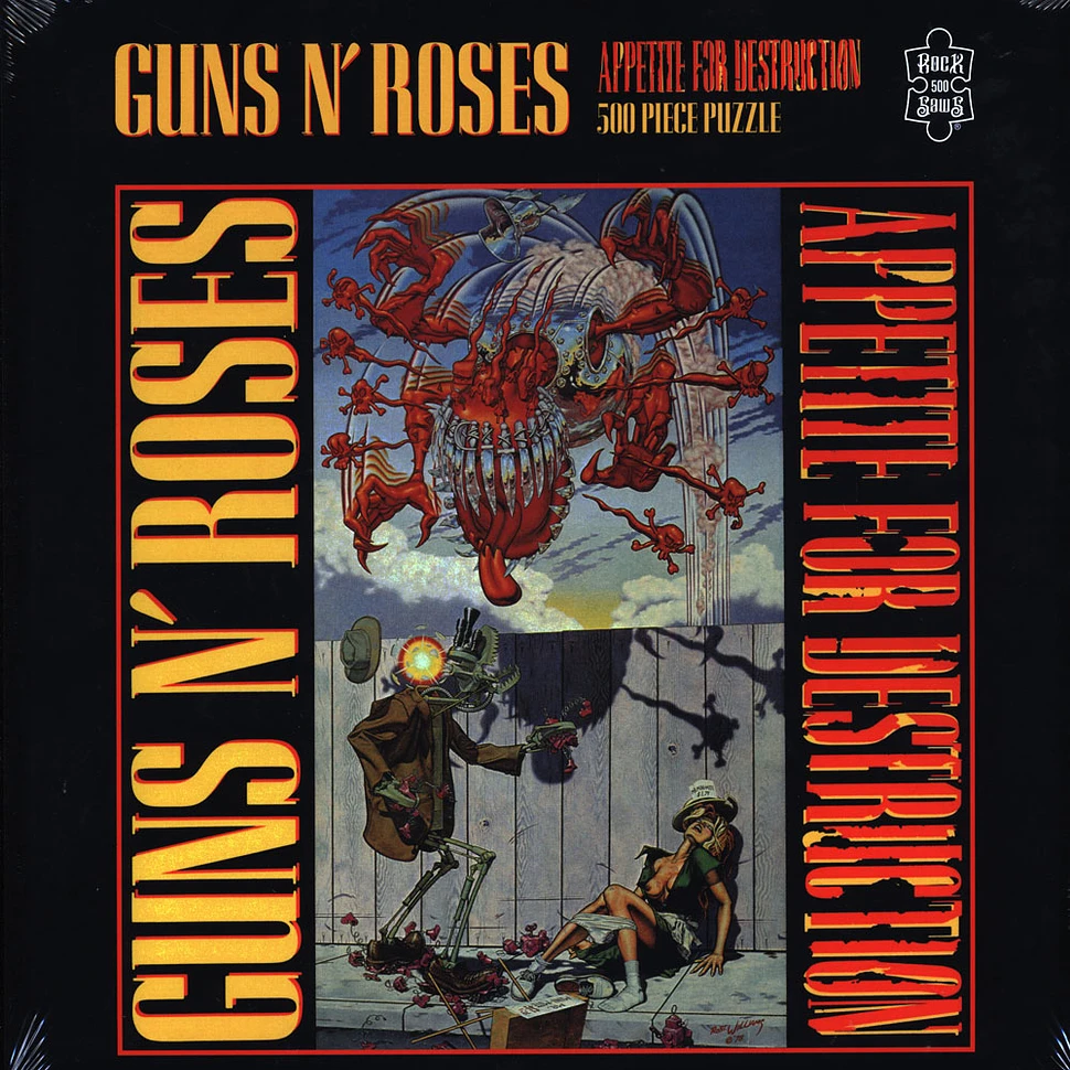 Guns N' Roses - Appetite For Destruction 1 (500 Piece Jigsaw Puzzle)