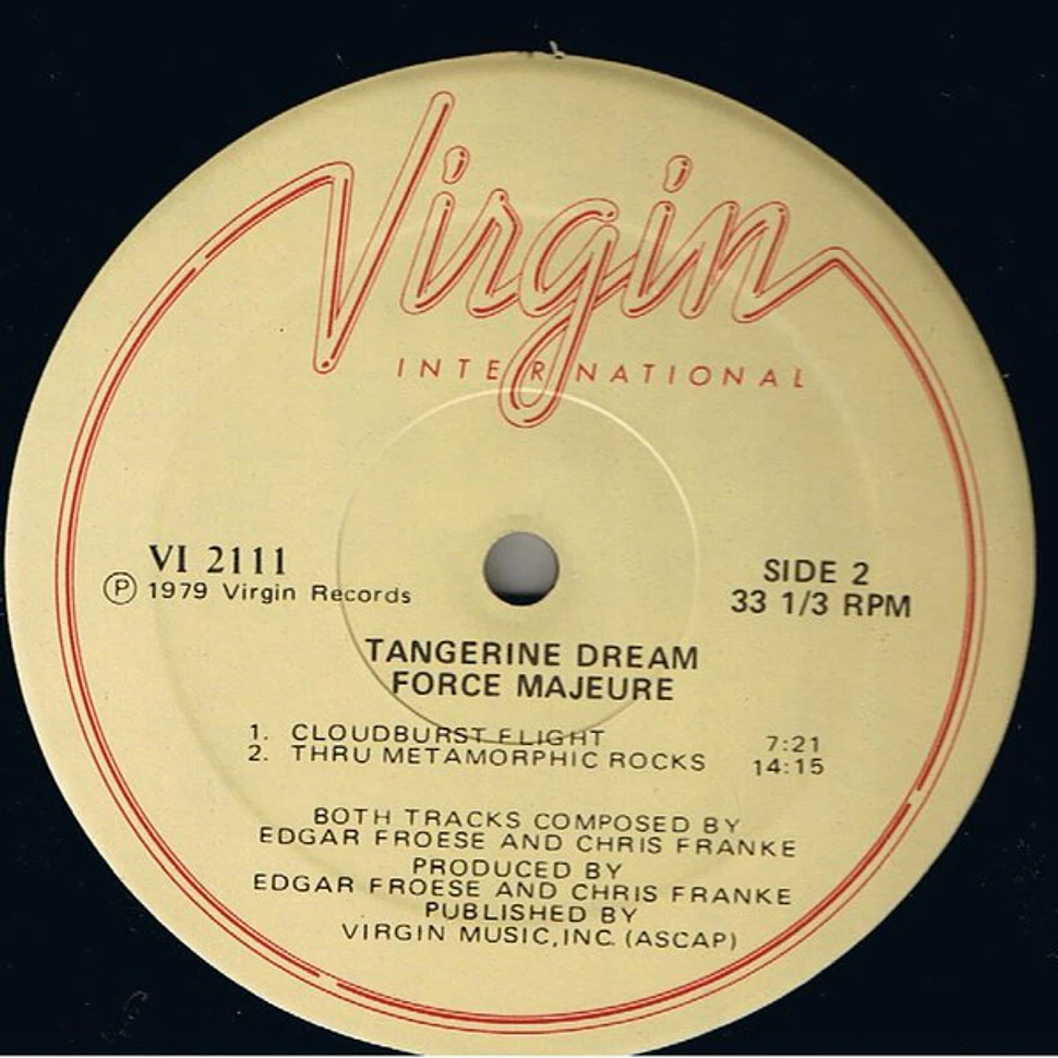 Tangerine Dream - Force Majeure