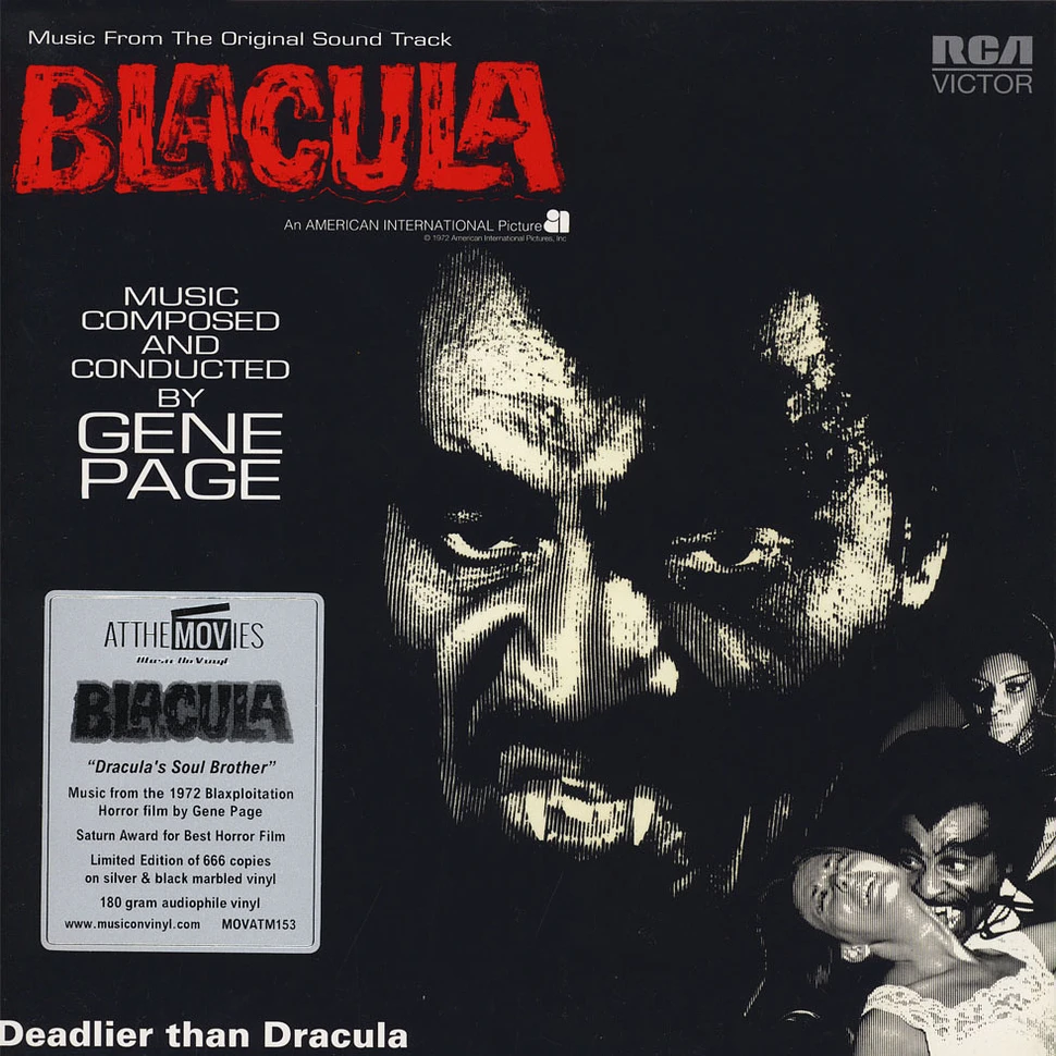 Gene Page - OST Blacula Colored Vinyl Edition