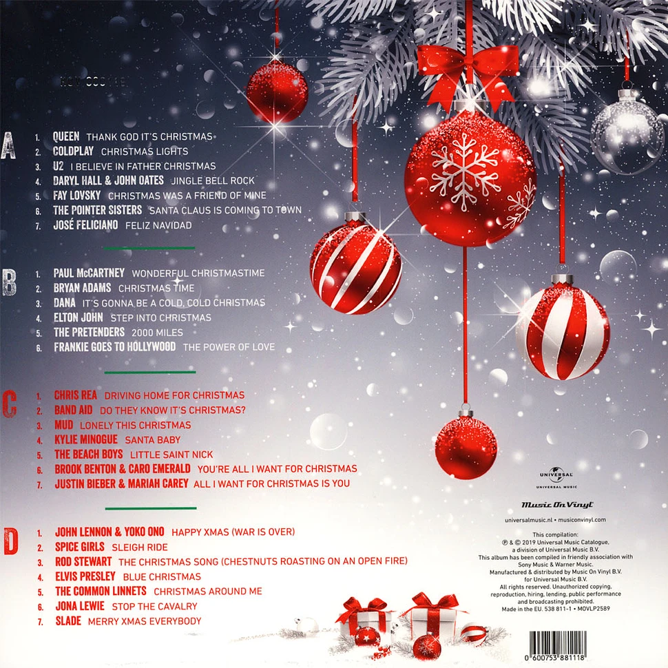 V.A. - Greatest Xmas Songs Colored Vinyl Edition