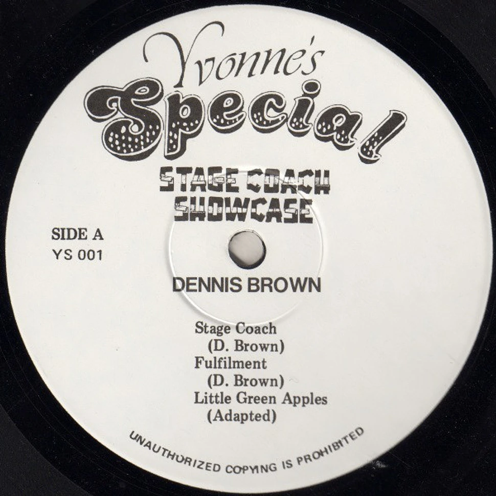 Dennis Brown - Stage Coach Showcase