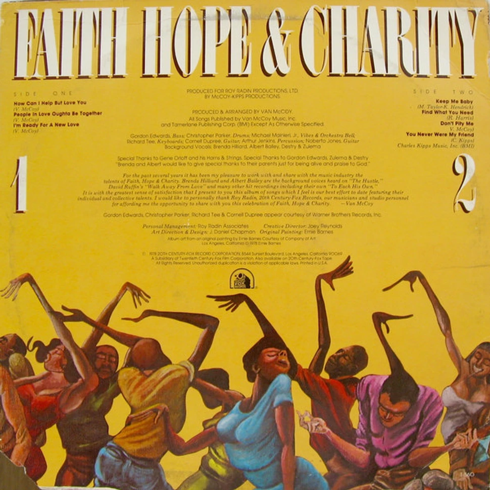 Faith, Hope & Charity - Faith Hope & Charity