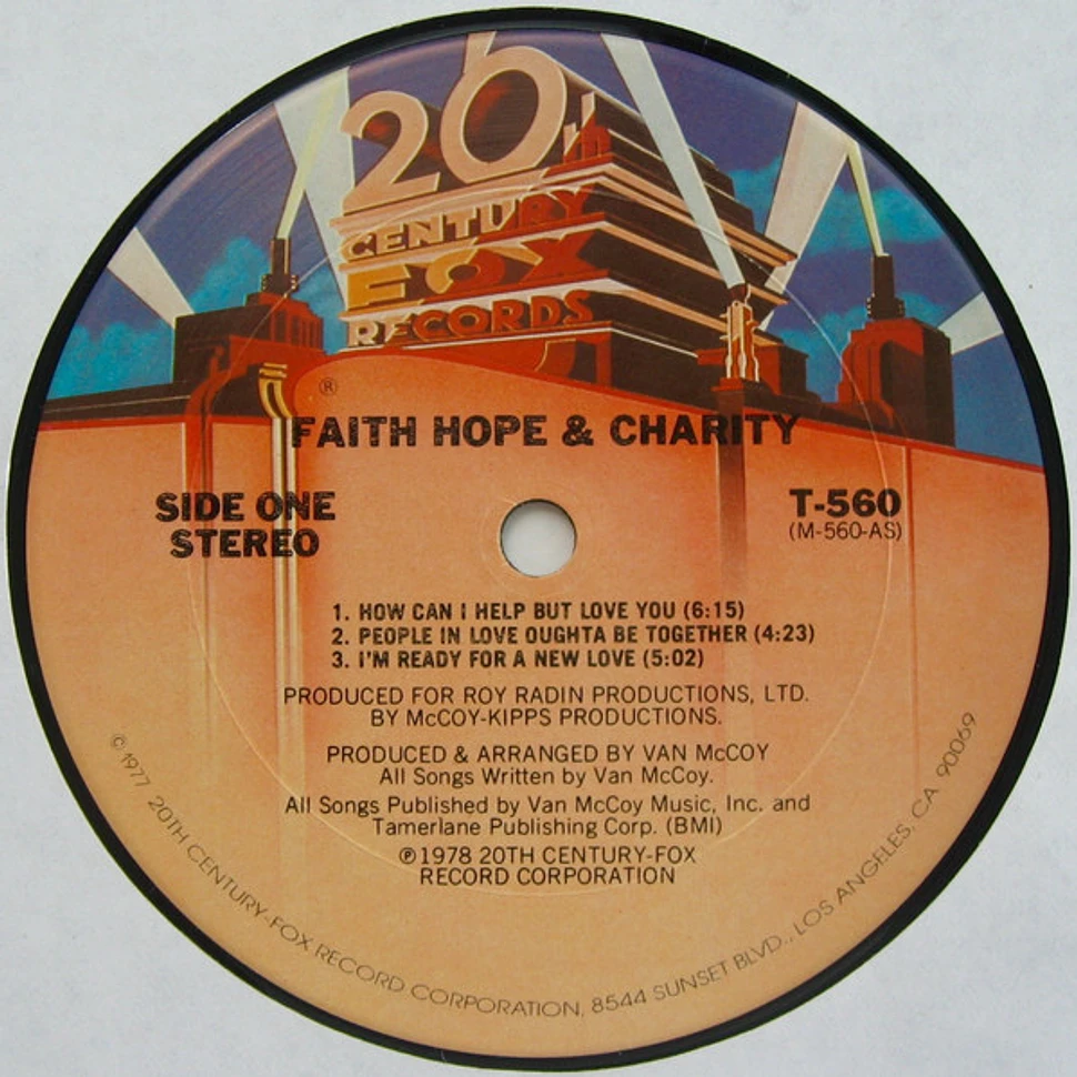 Faith, Hope & Charity - Faith Hope & Charity