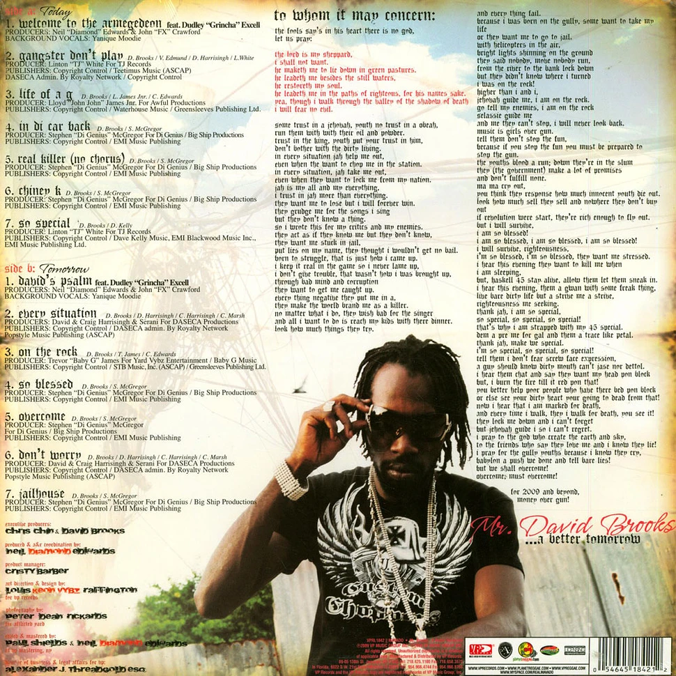 Mavado - Mr. Brooks ... A Better Tomorrow