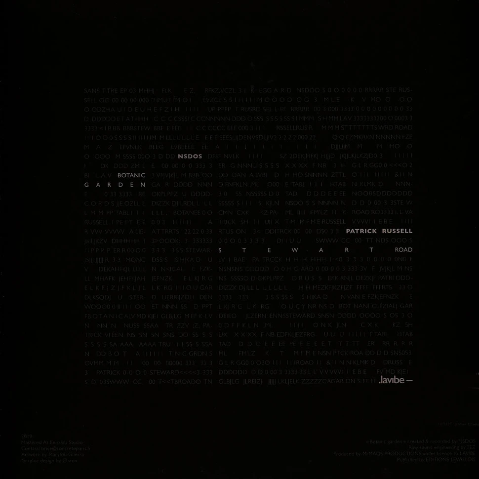 NSDOS & Patrick Russell - Sans Titre EP 03