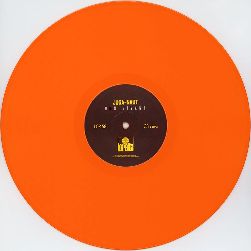 Juga-Naut - Bon Vivant Orange Vinyl Edition W/ Obi Strip