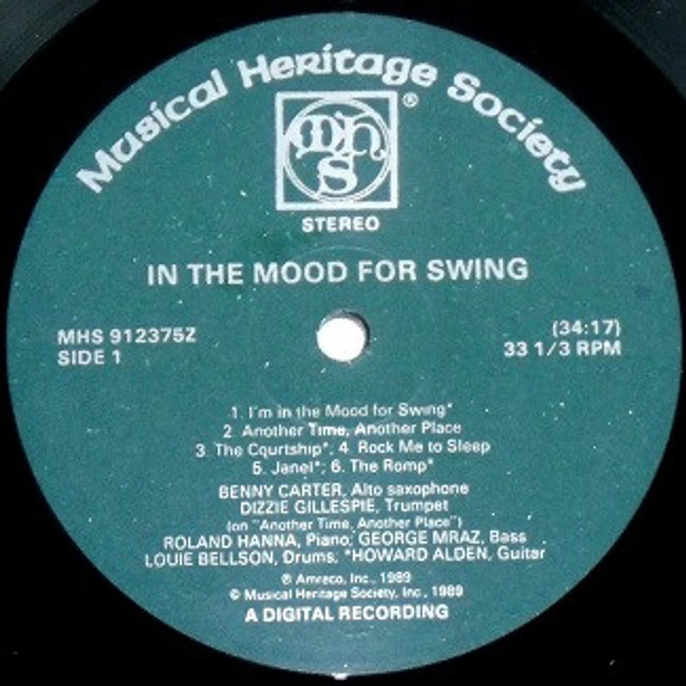 Benny Carter - In The Mood For Swing