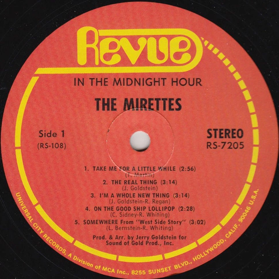 The Mirettes - In The Midnight Hour