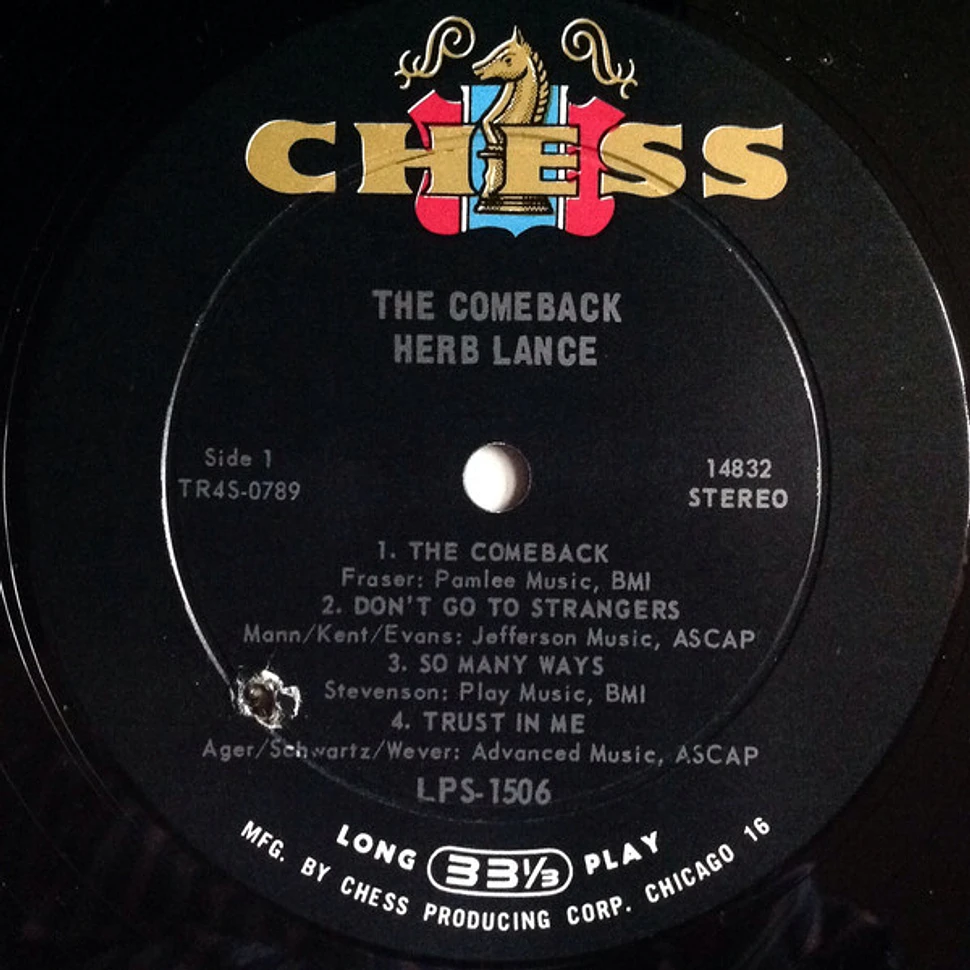 Herb Lance - The Comeback