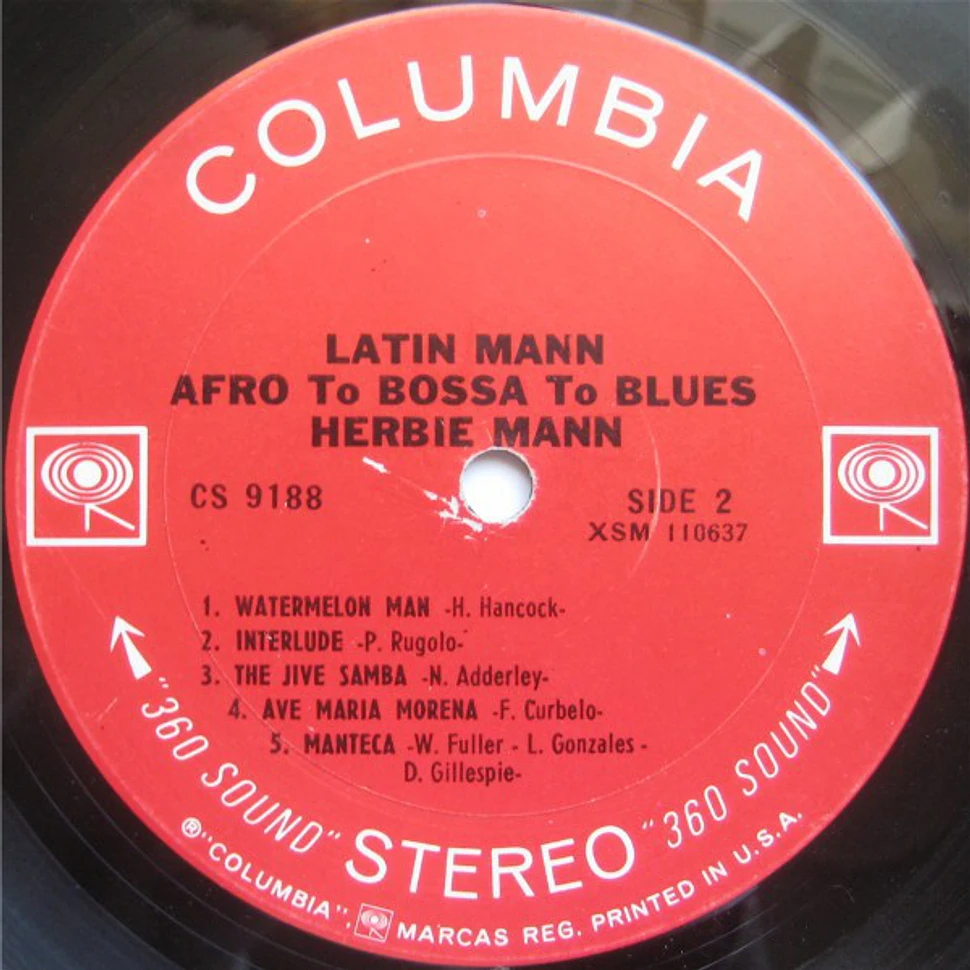 Herbie Mann - Latin Mann (Afro To Bossa To Blues)