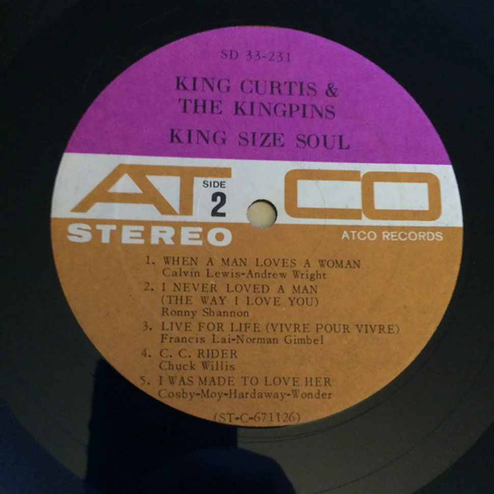 King Curtis & The Kingpins - King Size Soul